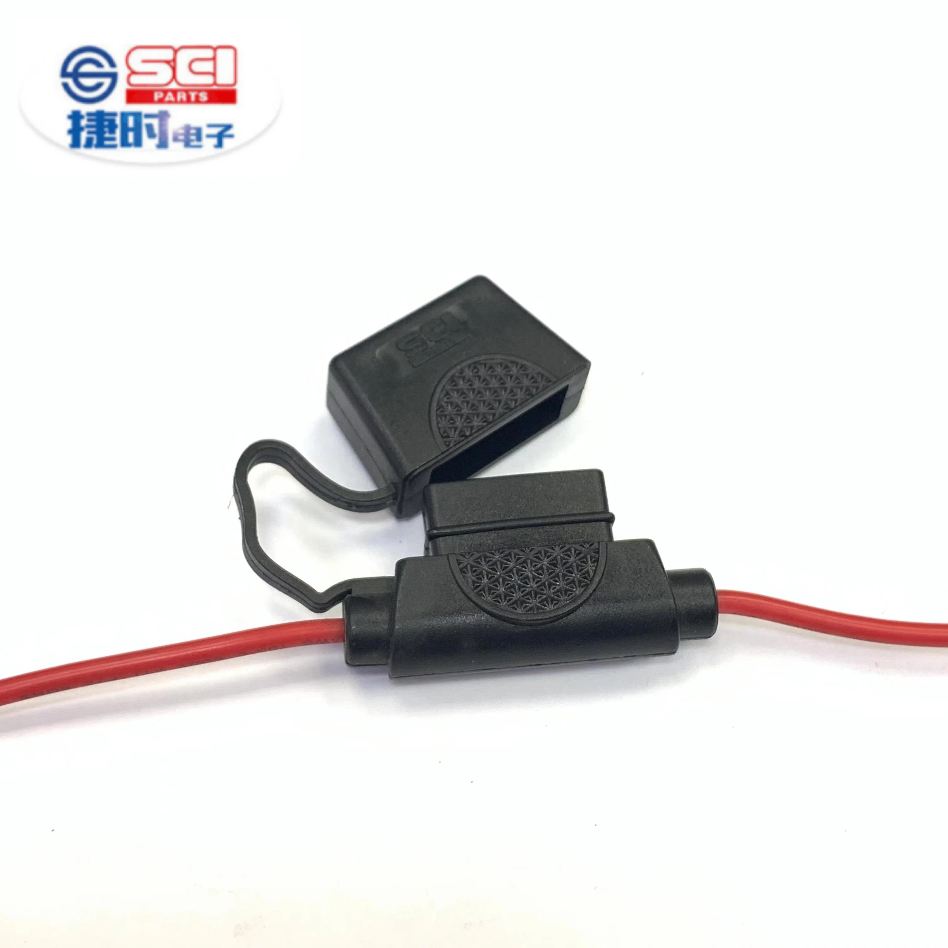 SCI Original manufacturer waterproof automotive in line mini fuse holder with 12 14 16 18 AWG and Cover