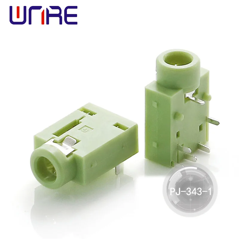 PJ-342E/PJ-343/ PJ-343A/PJ-343D 3.5MM 3D Stereo Audio Socket 3.5 Dual Channel Headset 6 Pin Switch Connector (PIN) For Notebook