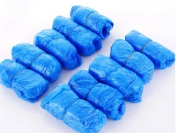 ppe safety equipment Disposable plastic Shoe Cover CPE shoe cover
