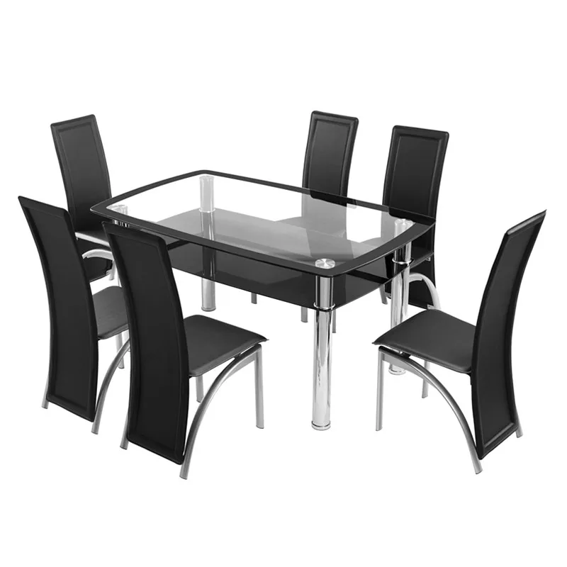 Пользовательские лучшее цены, хит продаж, 6 местный обеденный стол