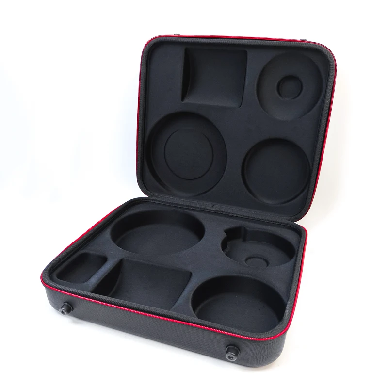 Customized Tea Cup Set Storage Case Travel Tea Set Portable Box EVA Teacup Packaging Case For Outdoor With Tray