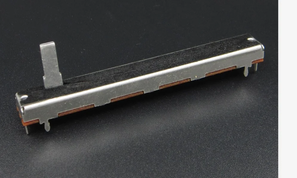 Wholesale amplifier mixer fader 75mm 88mm mono B10K sliding push-pull potentiometer