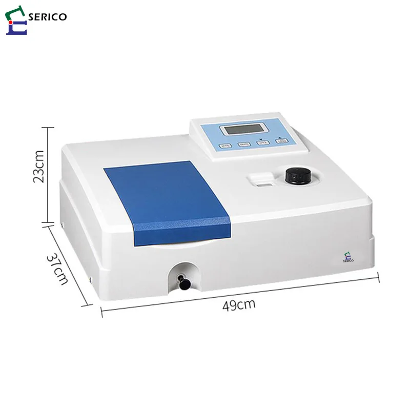 SERICO High Precision Single Beam Visible Spectrophotometer Model 752G Wavelength 200-1000nm