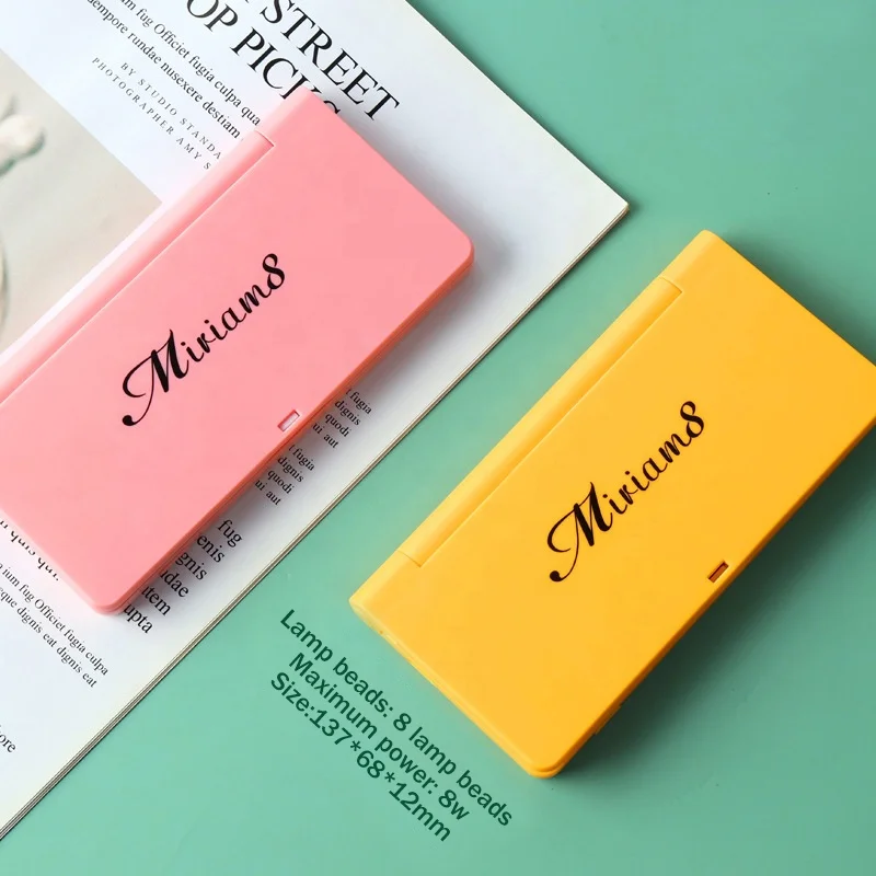 Mini Foldable Nail Art Phototherapy Machine UV Baking Lamp with Two Modes Intelligent Baking Glue Does Not Harm Hands or Eyes