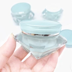 Free Samples Portable 5g 15g Acrylic Double Wall Cosmetic Jar