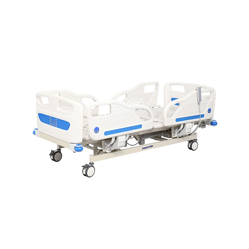 YA-D5-5 Comfortable Adjustable High-low 5 Function Automatic Medical ICU Beds Electric Luxury Hospital Bed for Patient