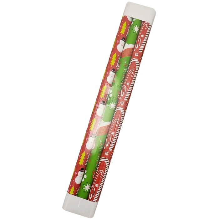 Christmas wrapping paper , packaging rolling paper