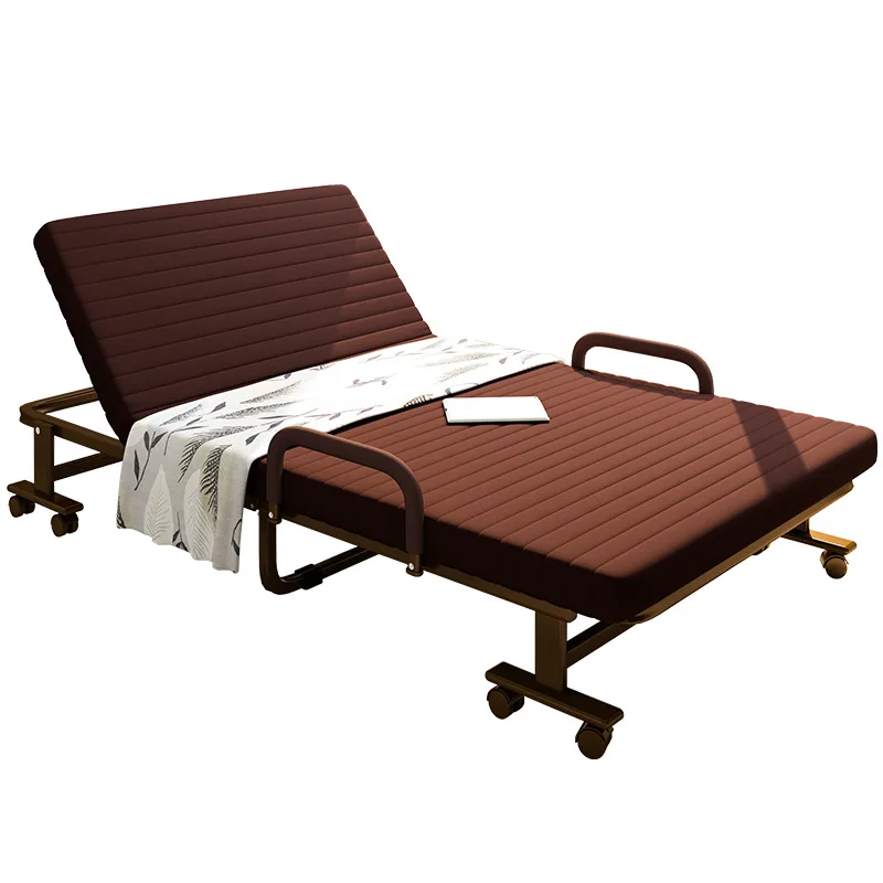 Multifunctional adjustable home office nap adult escort marching chair adjustable sofa bed dormitory metal folding sofa bed