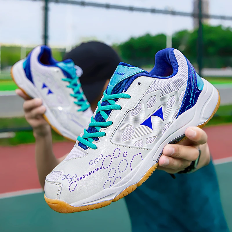 New professional badminton shoes for men and women with anti-slip wear breathable tennis volleyball table tennis shoes