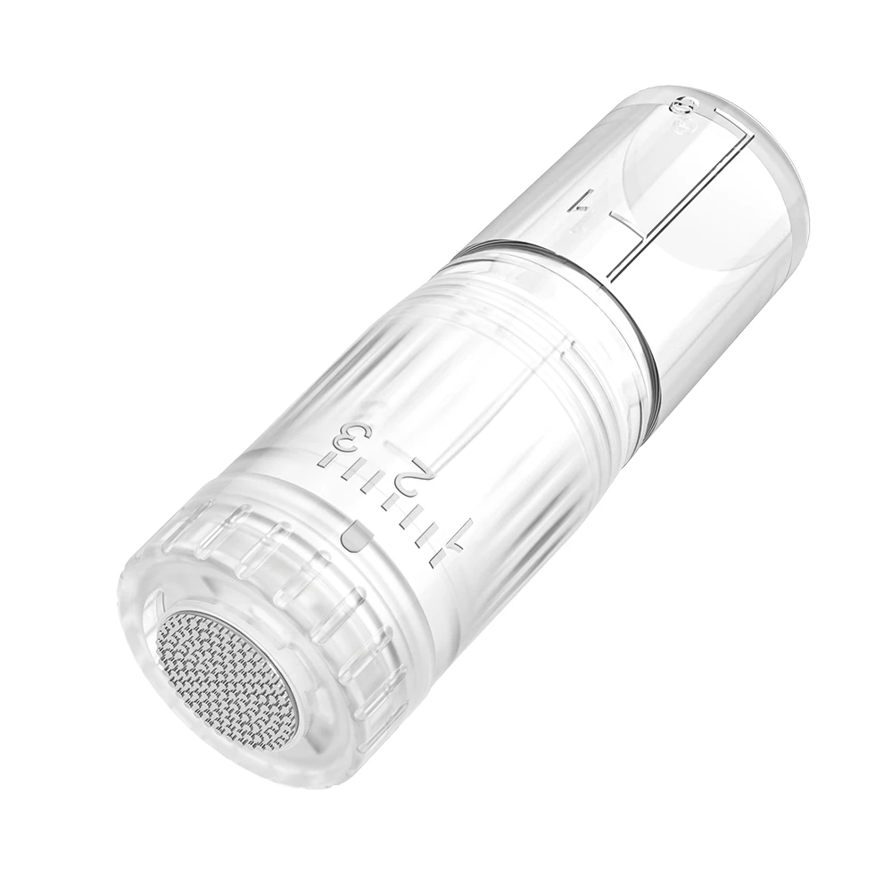 Newest derma pen hair growth with liquid containable cartridge used at home and used in hospital