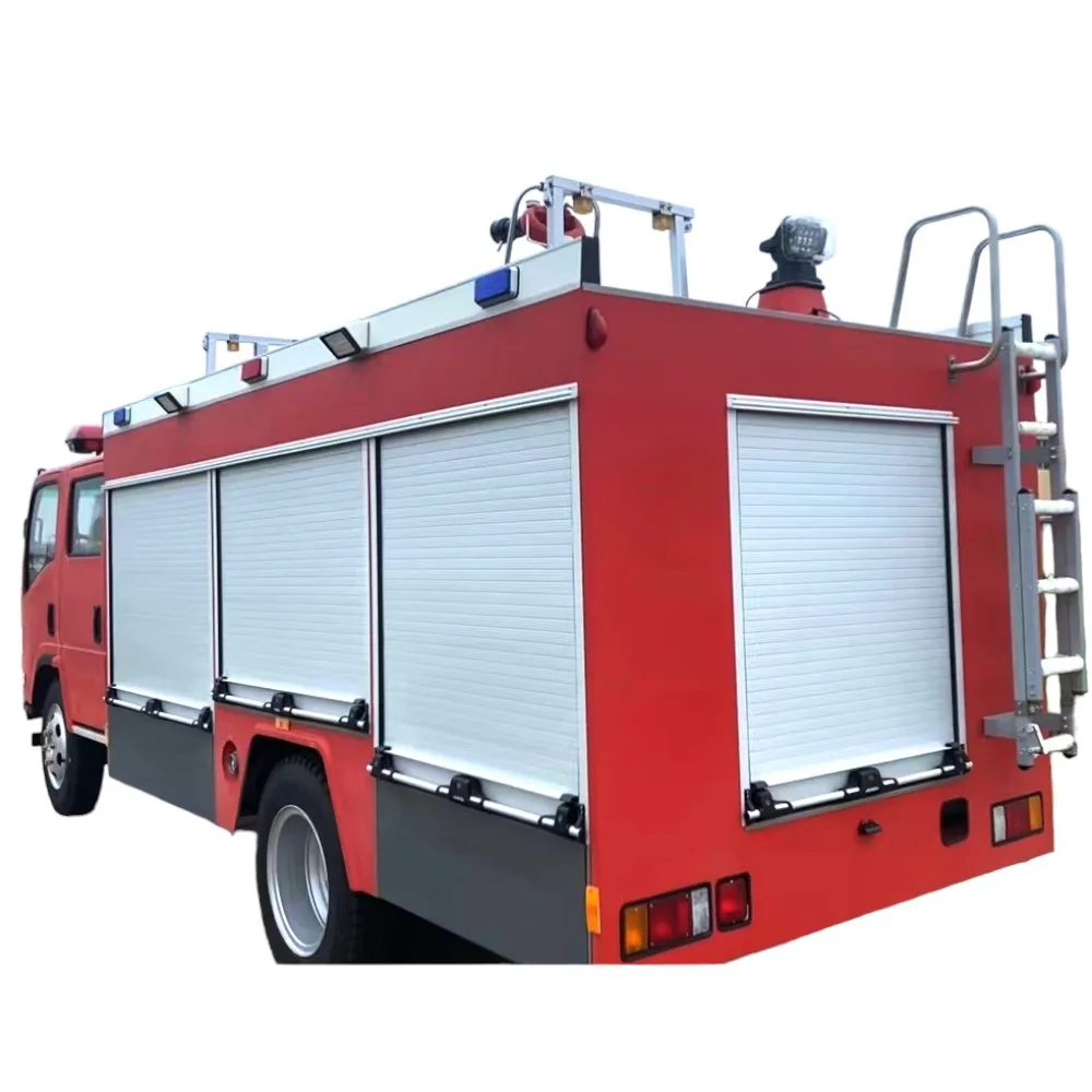 Japan Brand Luxury 3000l Water Jet Fire Engine Fighting Pump Truck