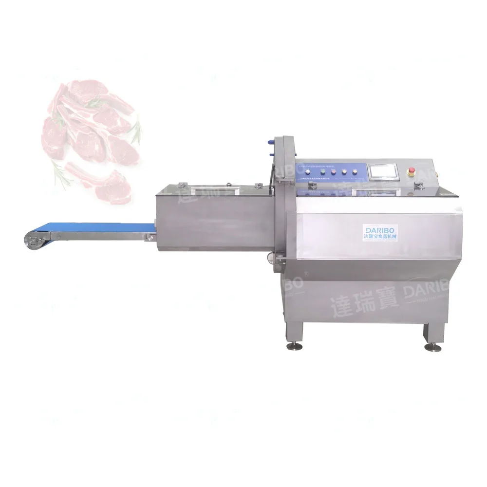 DRB-25K High Precision Frozen Meat Portion Cutting Machine for Factory Use Frozen Beef Sirloin Cutter Slices for Sale