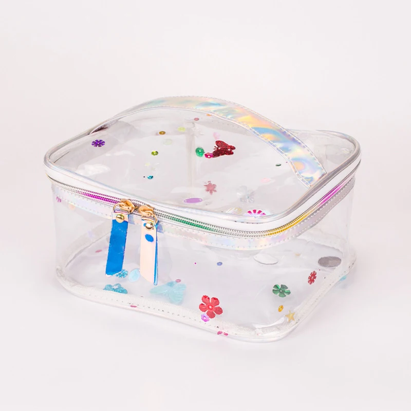 PVC makeup bags travel transparent cosmetic pouch PVC makeup bags custom for women1920712