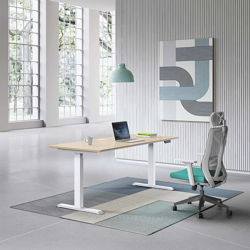 Home Office Desk Frame Ergonomic Electric Stand Up Motorized Adjustable Height Standing Desk