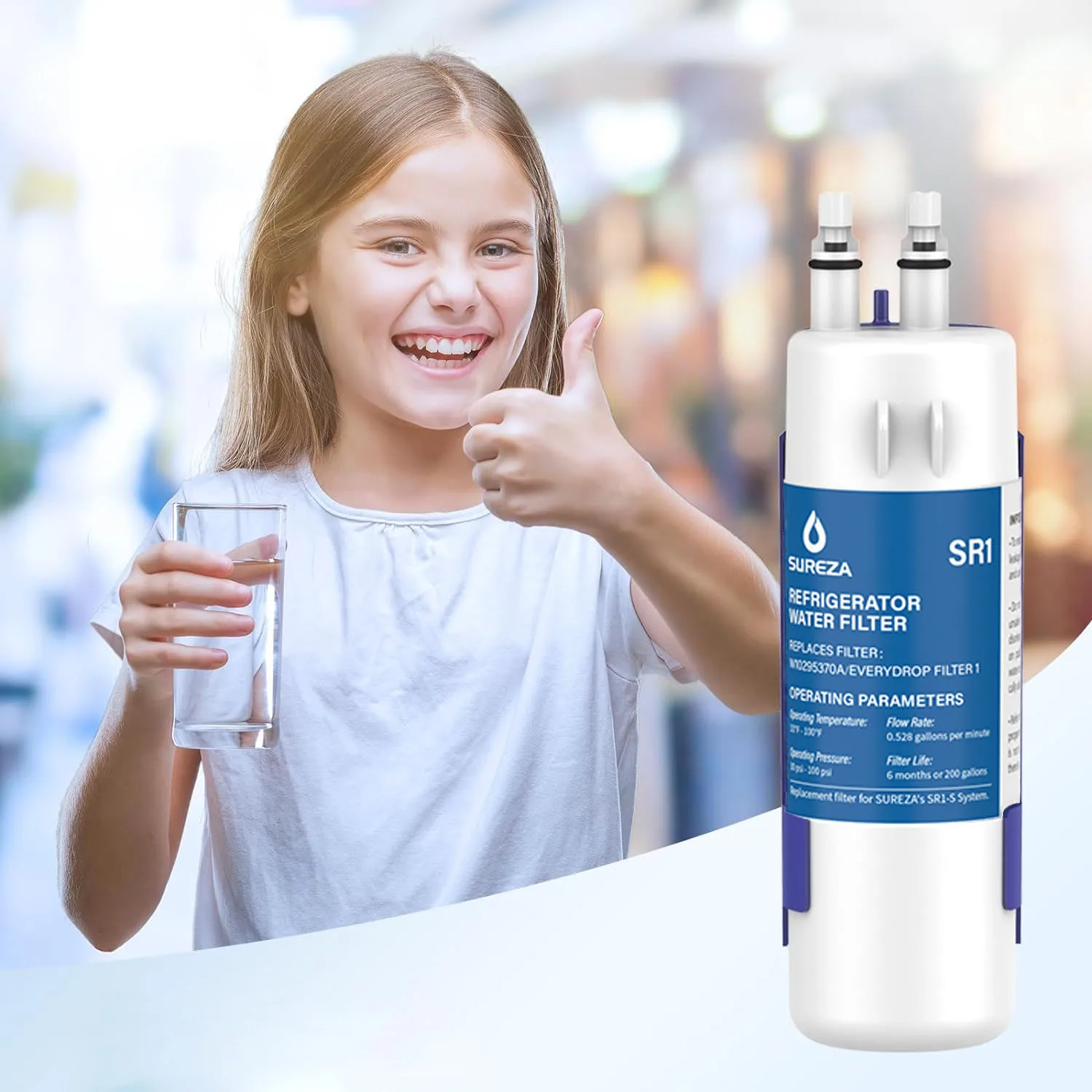 Factory Wholesale Water Refrigerator Filter EDR1RXD1