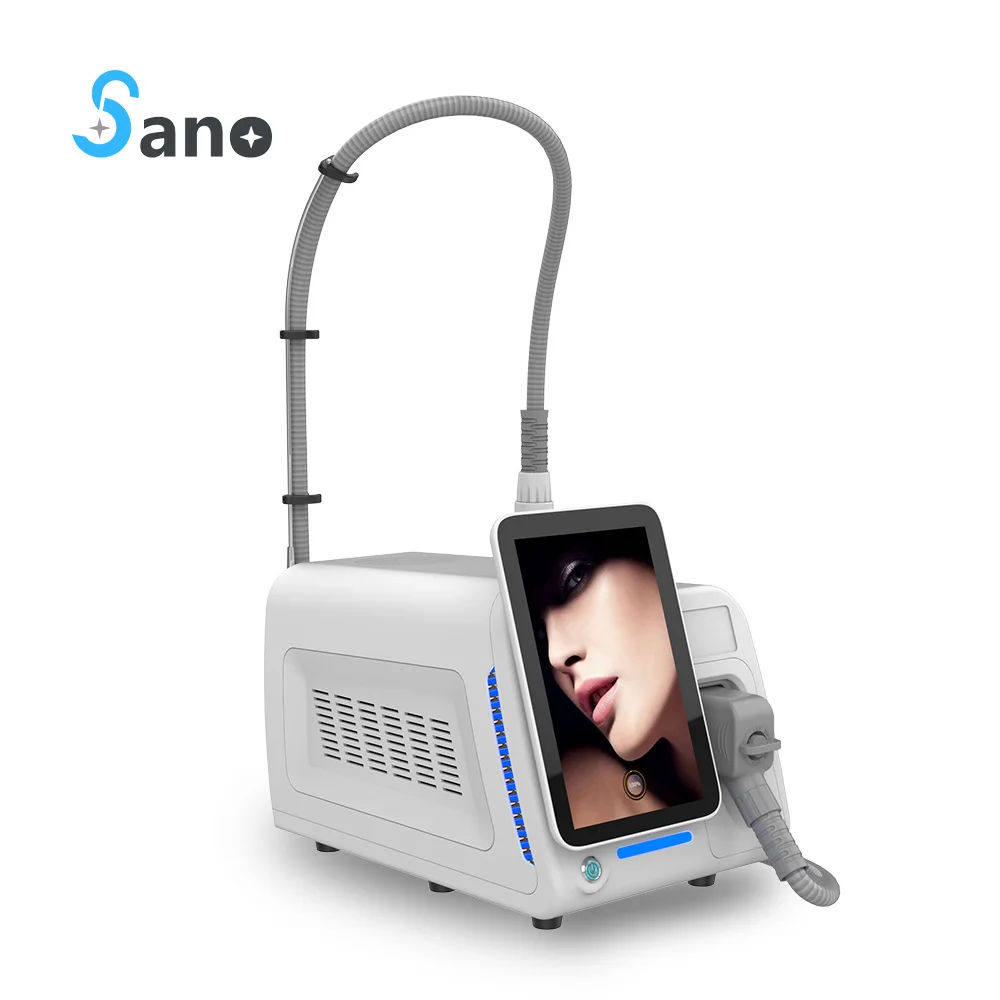 Carbon Peeling Facial Skin Rejuvenation Portable Q-Switch Nd Yag Laser Pigment Removal Machine