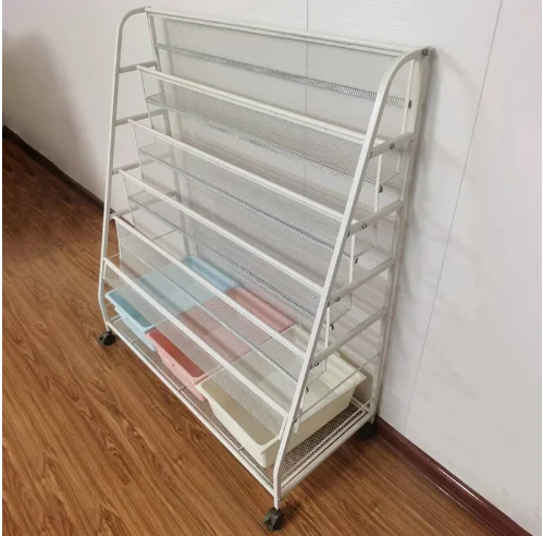 Top Quality Multi-style Newspapers Magazine Display Stand Books Display Shelf Metal Advertising Stand