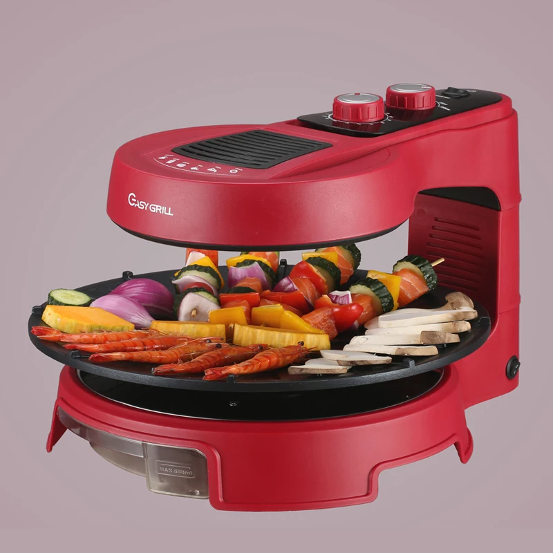 Easily Cleaned Household Smart AutomaticTurkey Barbecue Grill Tables Bbq Mini Electric Barbecue Grill