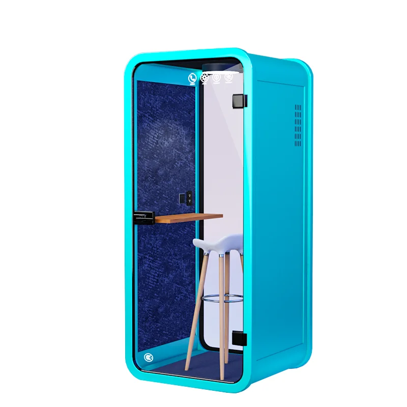 cheap Quick Assembly acoustic office pod,Free wood ecofriendly work pod phone booth with certificate