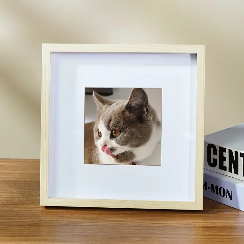Simple Photo Frame Multi-size Thickened Three-Dimensional Photo Frame Wedding Decorative Picture Frame Hanging Wall