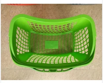 Excellent Quality New Design Luxury Arc Single Handle Basket For Supermarket Shopping
