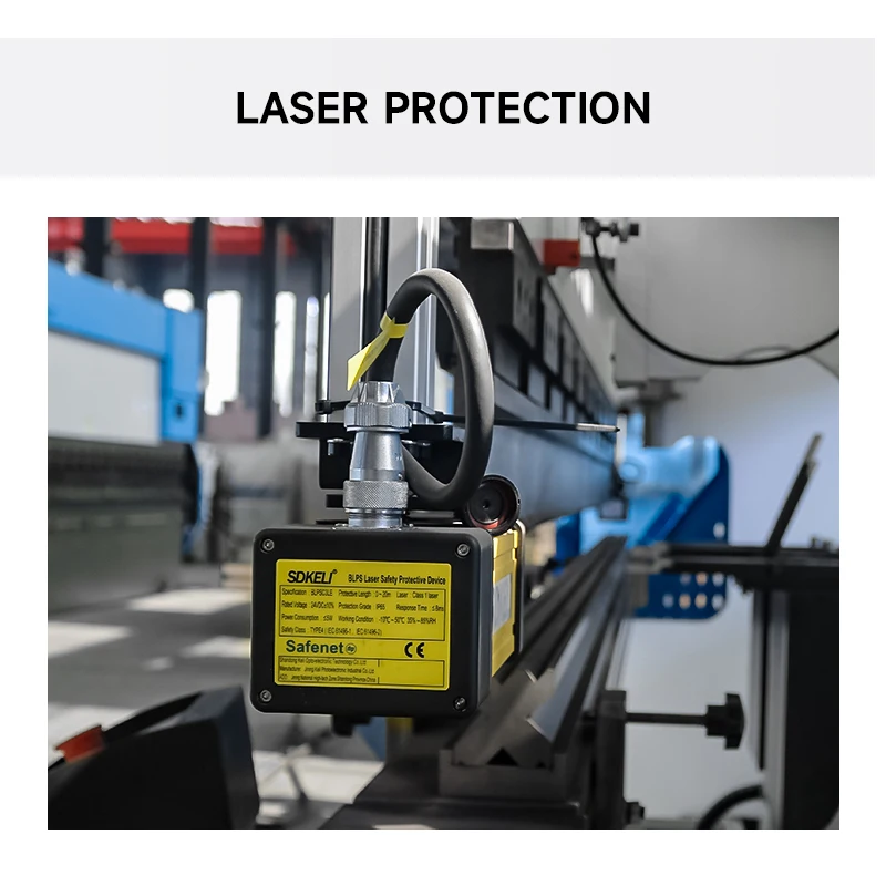 Brand new industry design CNC press brake with Delem DA66T