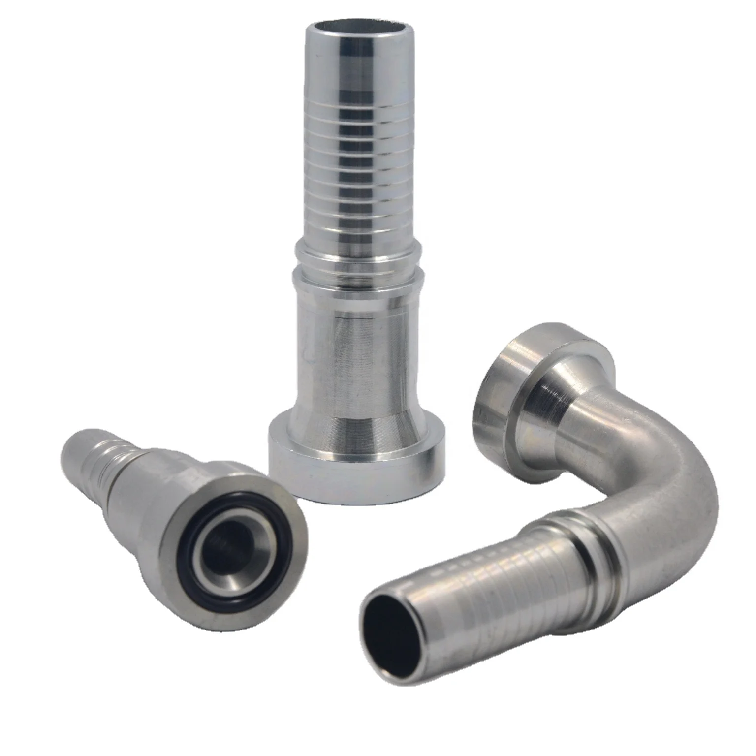 high pressure crimp sae hydraulic pipe  flange and fittings coupling manufacturing