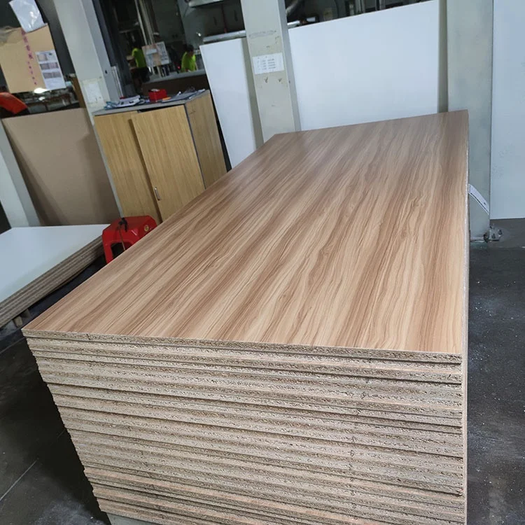 furniture grade 14mm 18mm melamine faced particle board mfc coved melamine chip board 22mm e0