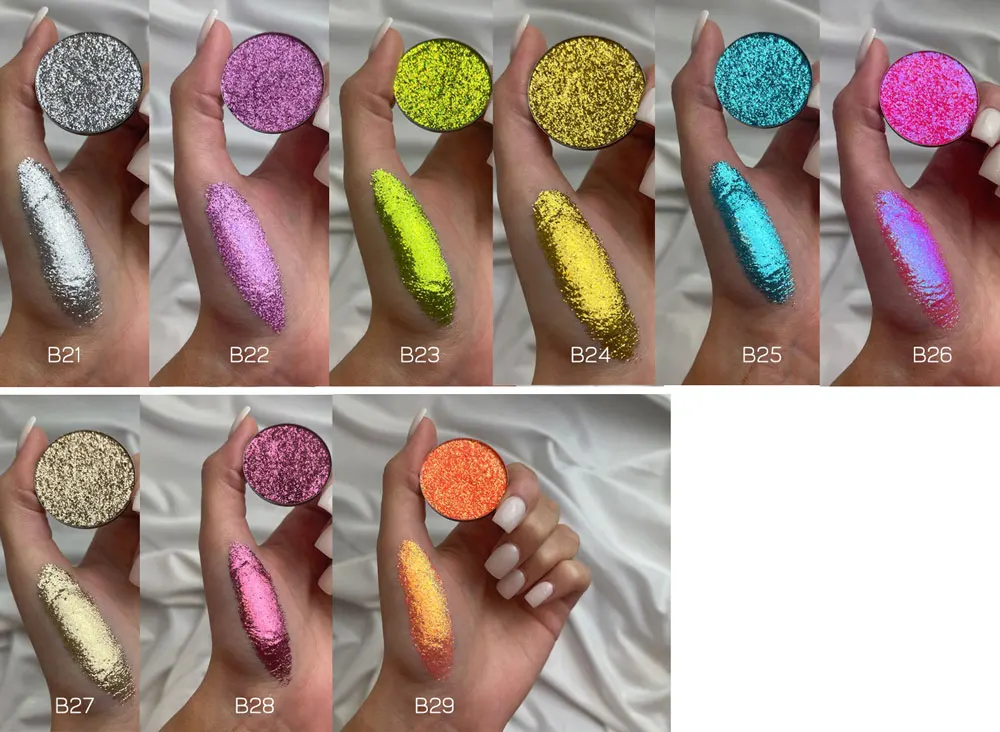 Valentines Day Palette Metallic No Brand Label Shadow Private Makeup Custom Eyeshadow Eye shadow