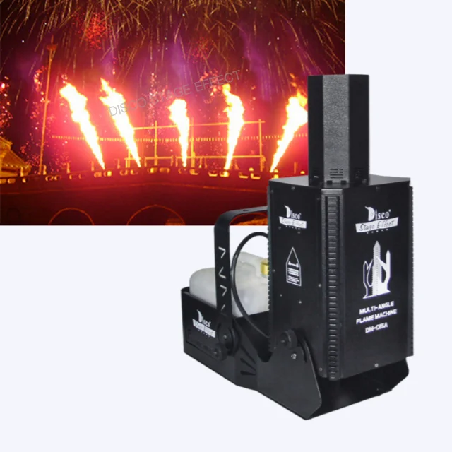 Super outdoor DMX flame thrower stage show effect spray fire machine