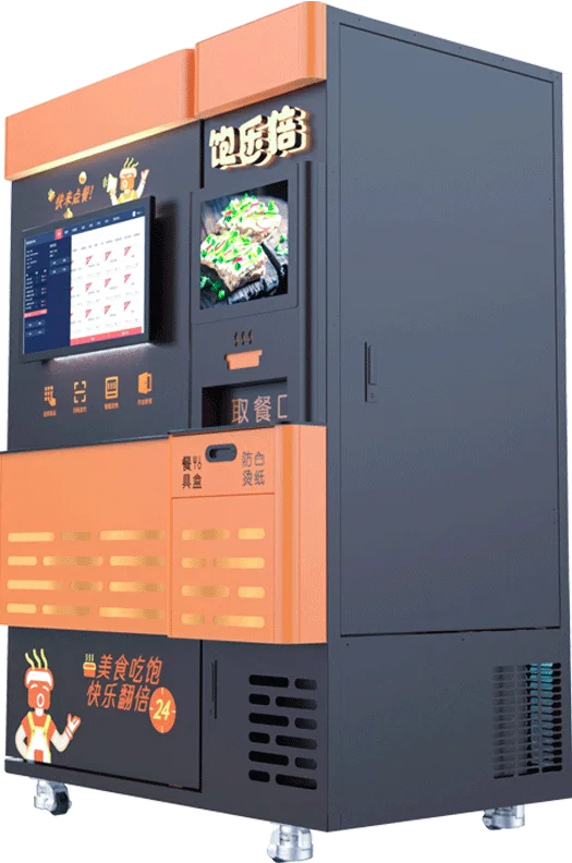 Outdoor Business Self-Service Fast Food Automatic Small Ramen Vending Machines For Sale