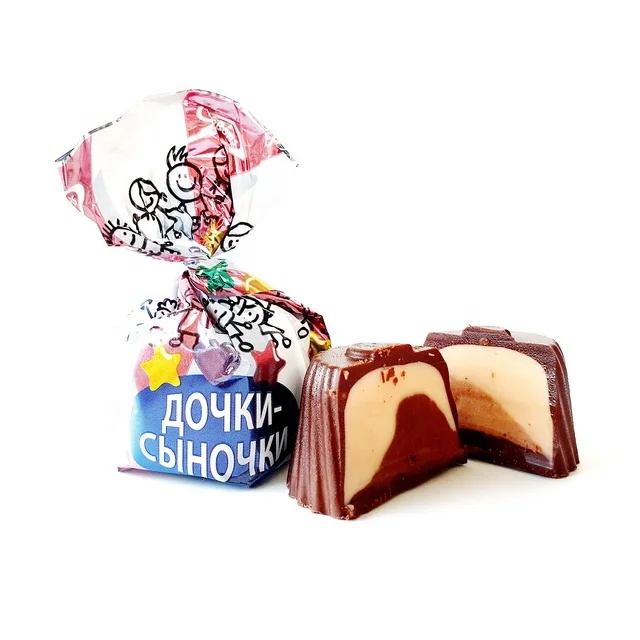 
HACCP DochkiSinochki bulk foodstuff brown candy filling containers 