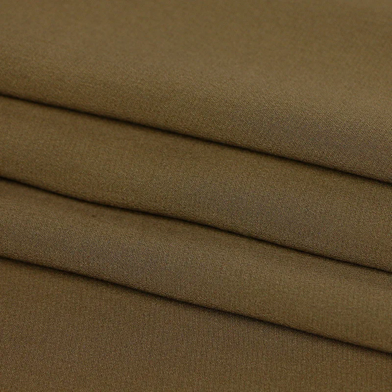 China Factory Supplier 90 Colors Goods 6A Grade 18MM 100% Mulberry Silk Crepe De Chine Fabric in Stock
