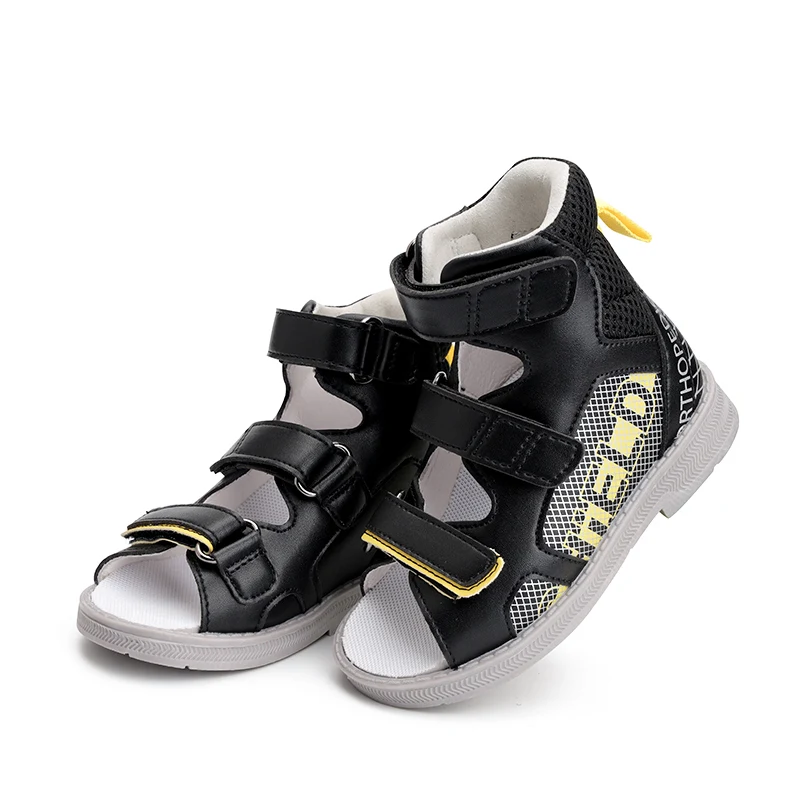 Princepard New Arrivals Orthopedic Shoes For Children Leather Orthopedic Sandals For Kids With Arch Support