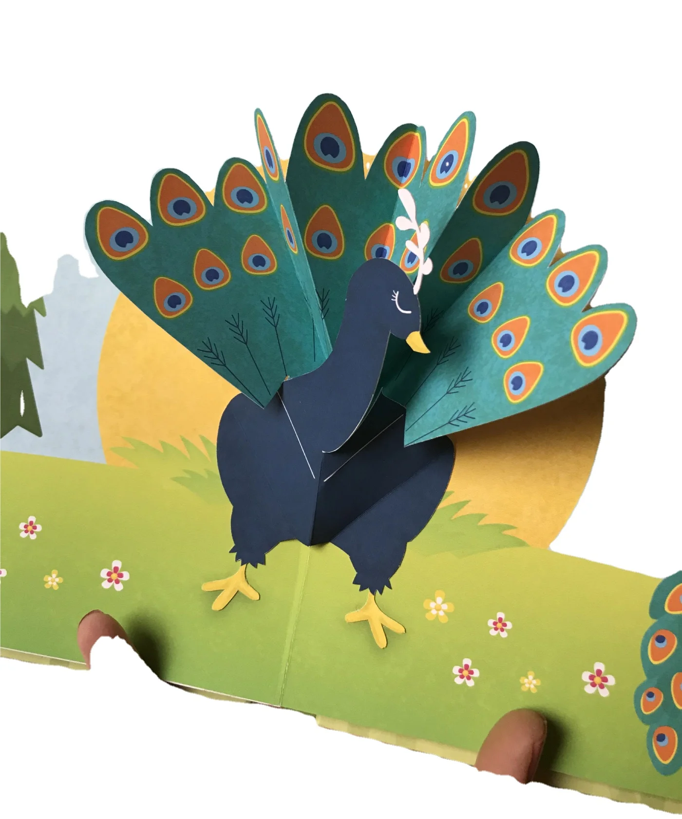 24 Hours Customer english Printing Service story books Pop-up Book print with Dinosaur design 3d pop up books for children
