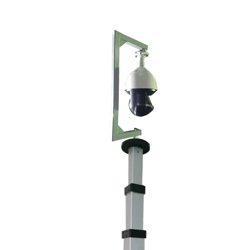 Hot sale 1m to 20m 1kg to 300kg vehicle mounted motorized telescopic mast for camera
