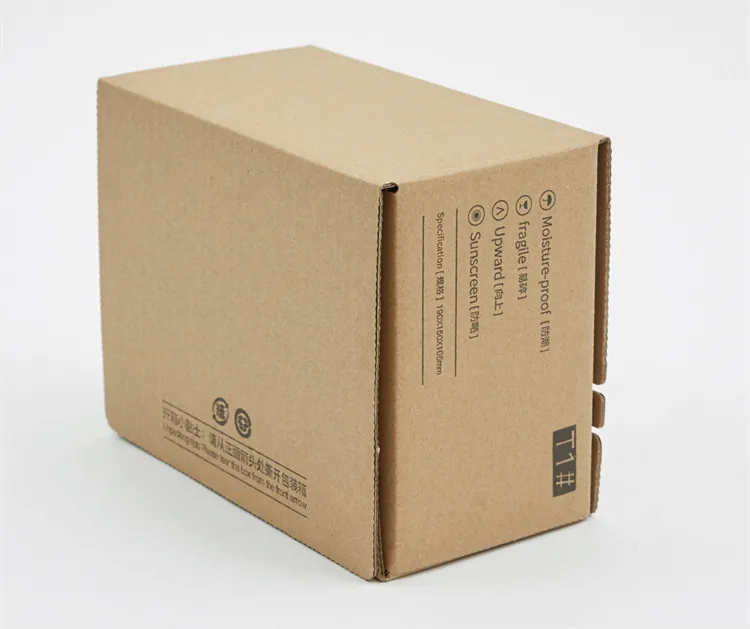Wholesale New Design Glue Kraft Corrugated Paper Packaging Easy Tear Mailer Box