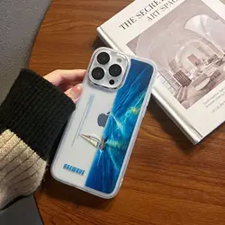 2023 New Glamorous Eye High Transparency Lens Film astronaut doberman phone case for iphone Xr Xs 11 12 13 14 Pro Max Cell Cover