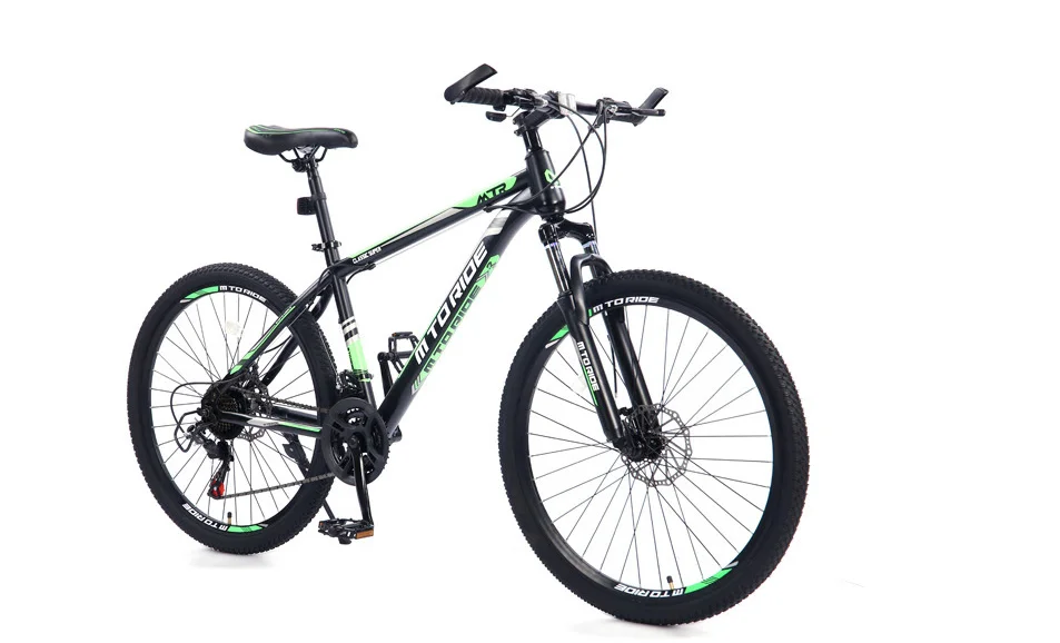 hot sell mountain bike 26 inch  steel mountain bicycle with double disc brake ready in stock for ship
