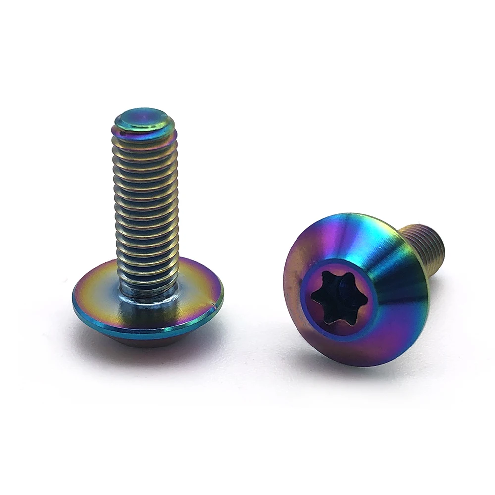 Titanium Screw M3 M4 m5 m6 m8 m10 Titanium Torx Button Head screw Machine Titanium Screw