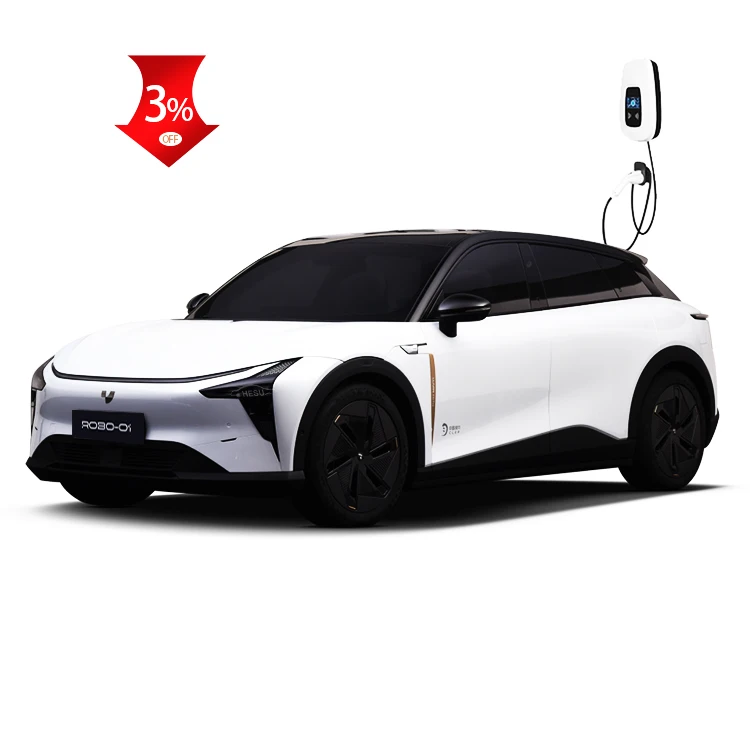 Luxury Four wheel jidu robo-01 2023 2022 2021 Pure Electric Vehicle 400Km range New Energy Vehicle robo high speed in stock