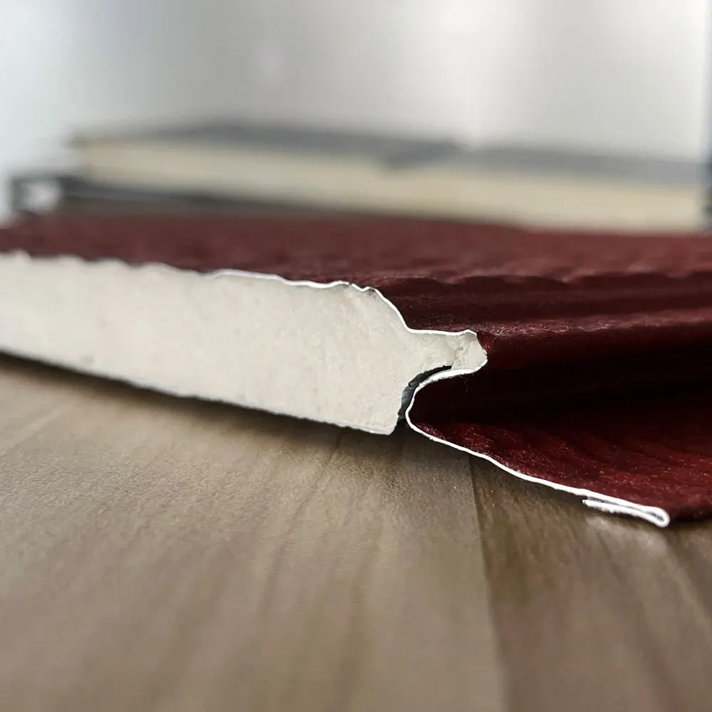 Factory price PU polyurethane sandwich wall panel exterior wall decoration panels fireproof insulation metal sheet