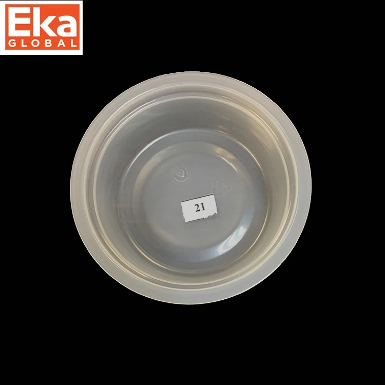 Eka-global exquisite dinkinh blastic 16 oz konjac jelli jelly mixing cup paints round plastic dessert cup for food packing