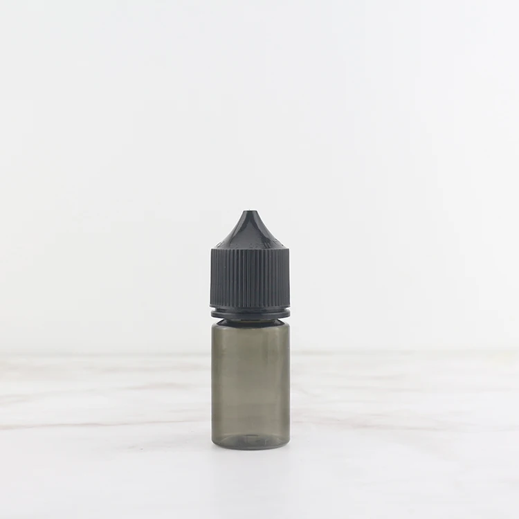 
15ML 60ML Black Clear Pet Plastic Squeeze Vape Bottle Hair Oil Bottle Ink Bottle 