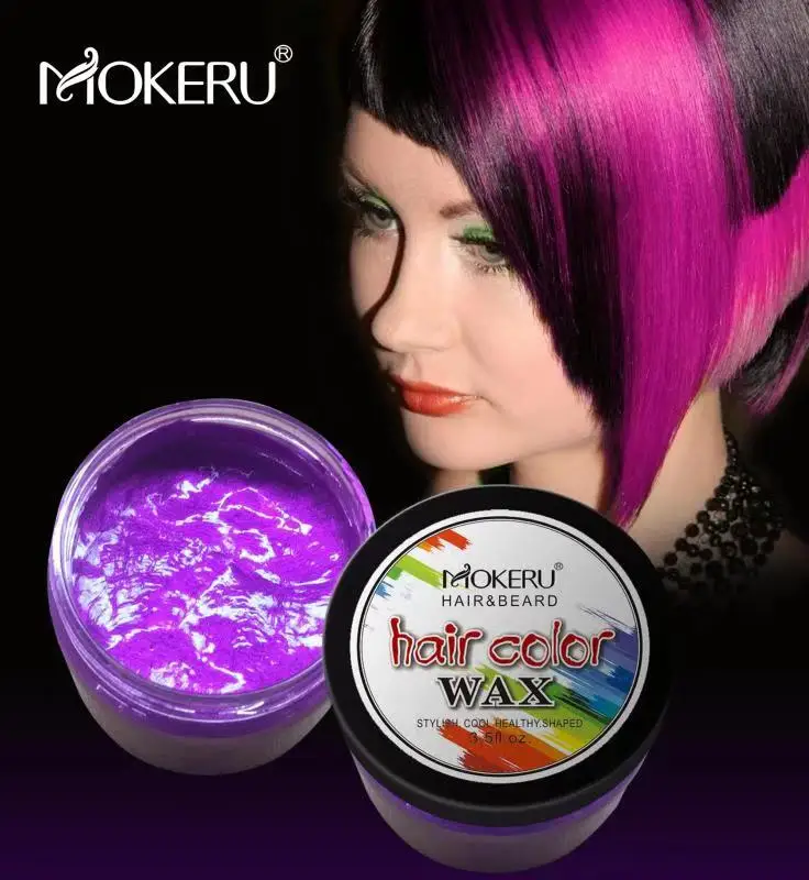 mokeru 60g hair color clay private label in hair styling products from  wholesale