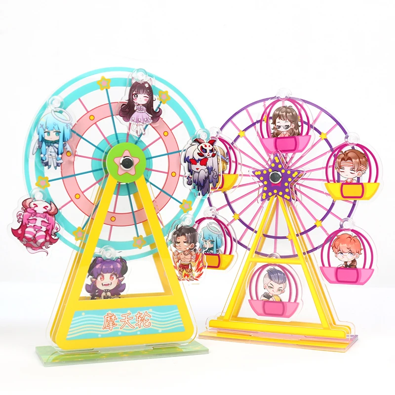 Eco-Friendly Printed Transparent Resin Frames Acrylic Ferris Wheel
