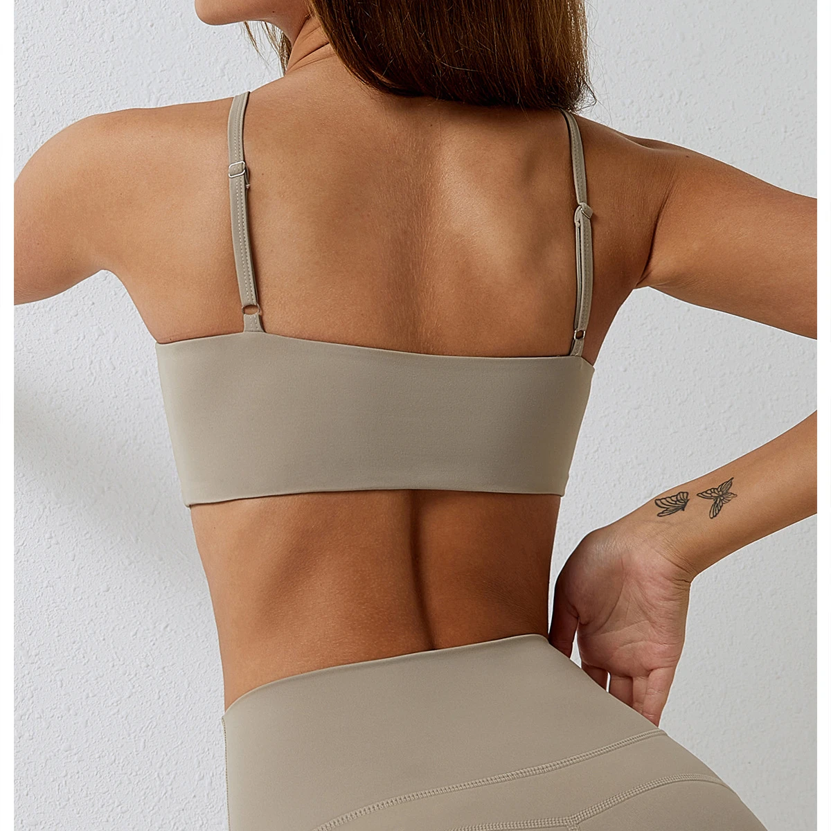 Skin-friendly Dance Leisure Sports Underwear Women Running Fitness Bra Yoga Wear Top