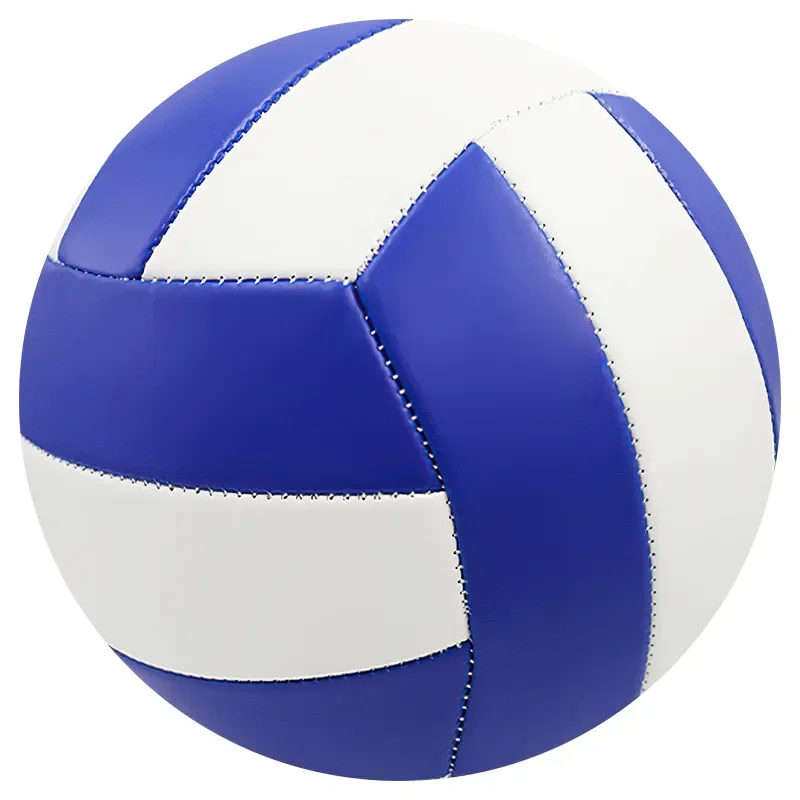 Custom logo, color training volleyball PVC PU beach volleyball official size 5 machine sewing volleyball
