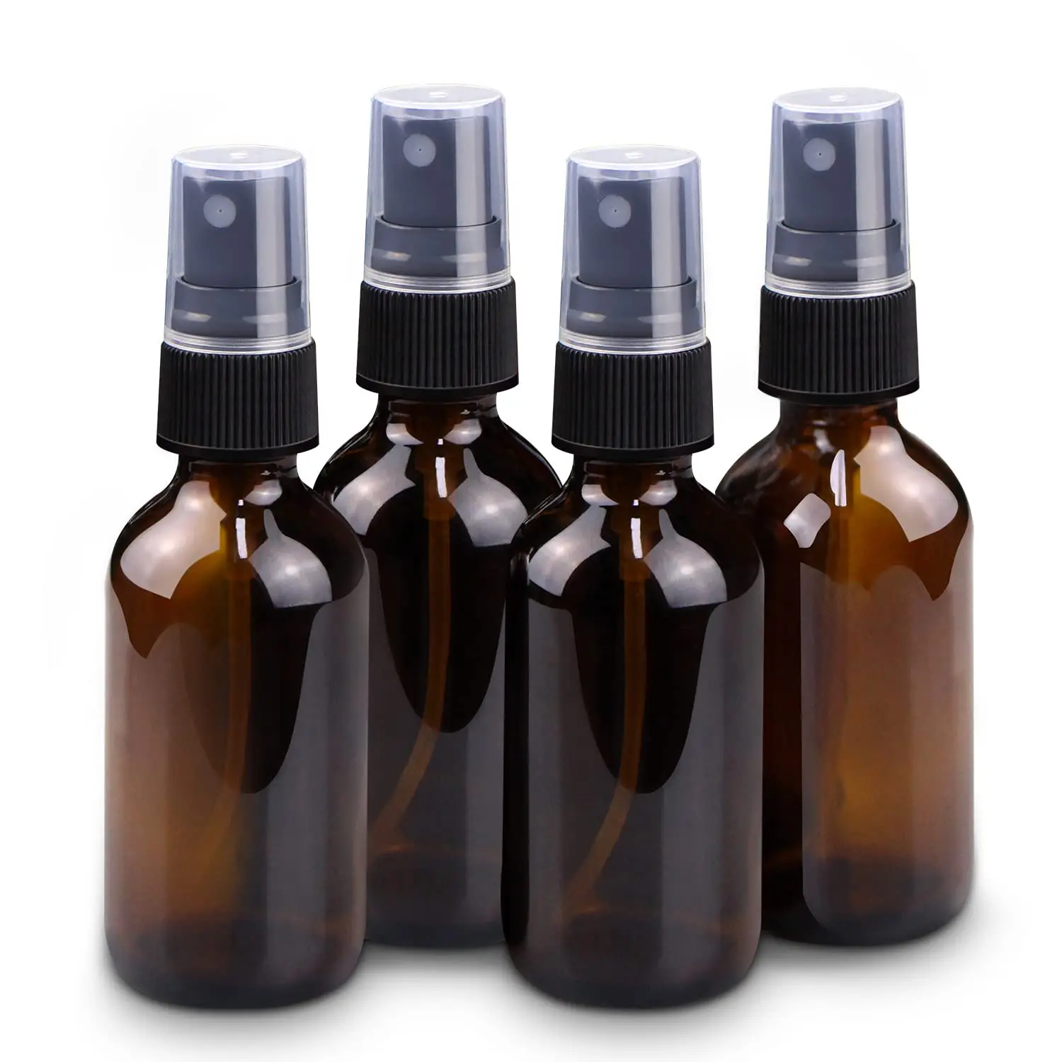 100ml Small Empty Refillable Amber Glass Mist Spray Spray Bottles  for Essential Oils