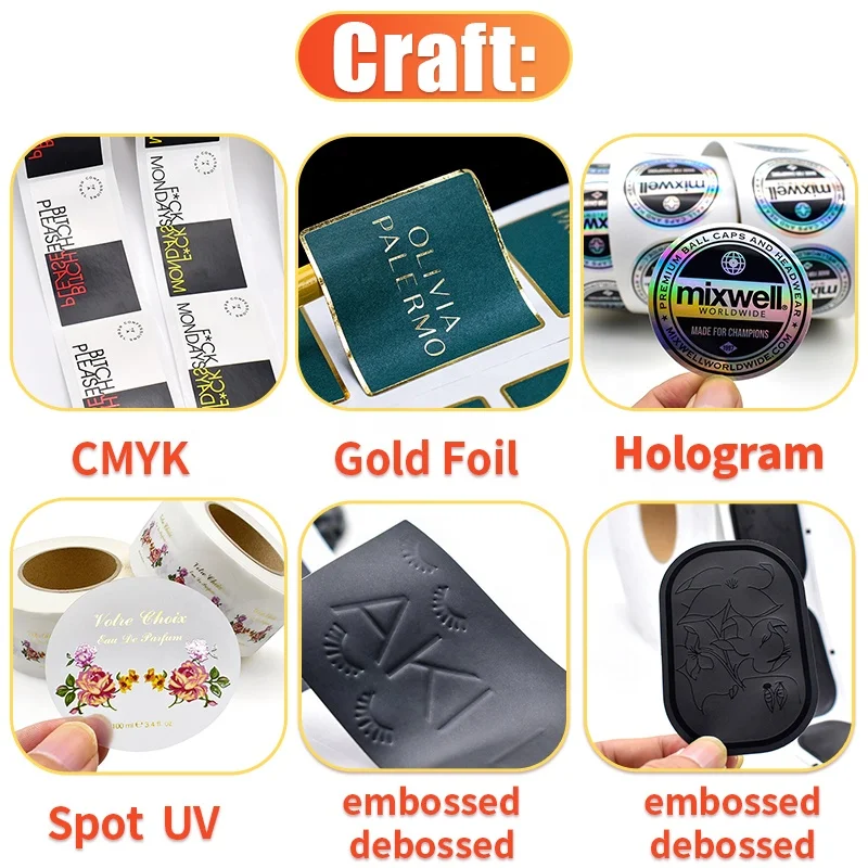 Customization OEM custom plastic bottle label sticker print manufacturer for industrial